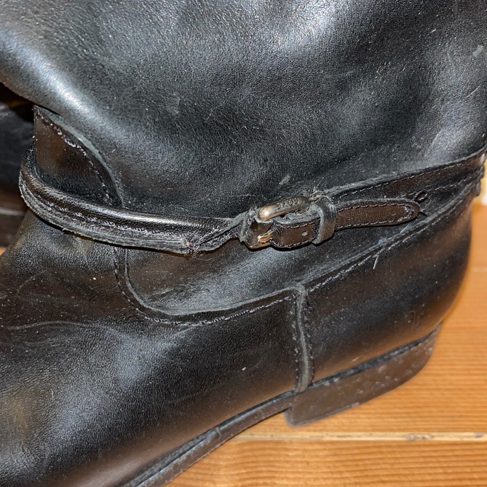 Frye Black Riding Boots - Picture 3 of 5